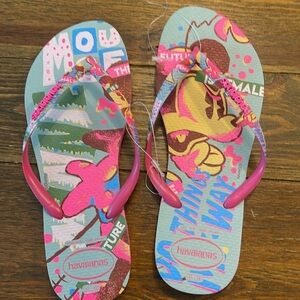 Havaianas x Disney | Mickey Mouse | Sandals Thong Flip Flops | Women’s 7/8